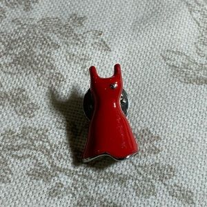 FREE W BUNDLE PURCHASE Red Dress Lapel Pin American Heart Assn Heart Health